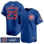 Chicago Cubs #23 Ryne Sandberg Royal 'Ryne Sandberg Tribute' Vapor Limited V3 Stitched Jersey
