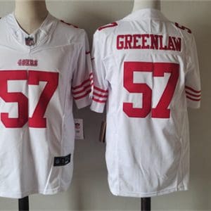 San Francisco 49ers #57 Dre Greenlaw White 2024 F.U.S.E. Vapor Untouchable Limited Stitched Jersey