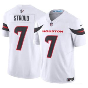 Houston Texans #7 C.J. Stroud White 2024 Vapor F.U.S.E. Limited Stitched Jersey
