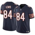 Chicago Bears #84 Marcedes Lewis Navy 2024 F.U.S.E. With 1-Star C Patch Vapor Untouchable Limited Stitched Jersey
