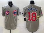Chicago Cubs #18 Sh¨ta Imanaga Gray 2025 Tokyo Series Limited Stitched Jersey