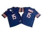 Chicago Bears #15 Rome Odunze Navy 2024 Draft F.U.S.E. Vapor Stitched Jersey