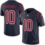 Texans #10 DeAndre Hopkins Navy Blue Stitched Limited Rush Nike Jersey