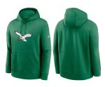 Philadelphia Eagles Kelly Green Stitched Pullover Hoodie