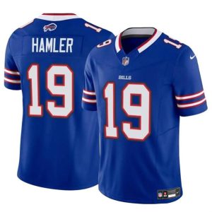 Buffalo Bills #19 KJ Hamler Blue 2024 F.U.S.E. Vapor Untouchable Limited Stitched Jersey