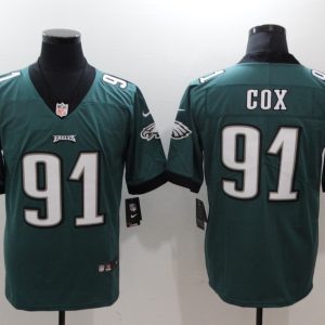 Philadelphia Eagles #91 Fletcher Cox Green Vapor Untouchable Limited Stitched Jersey