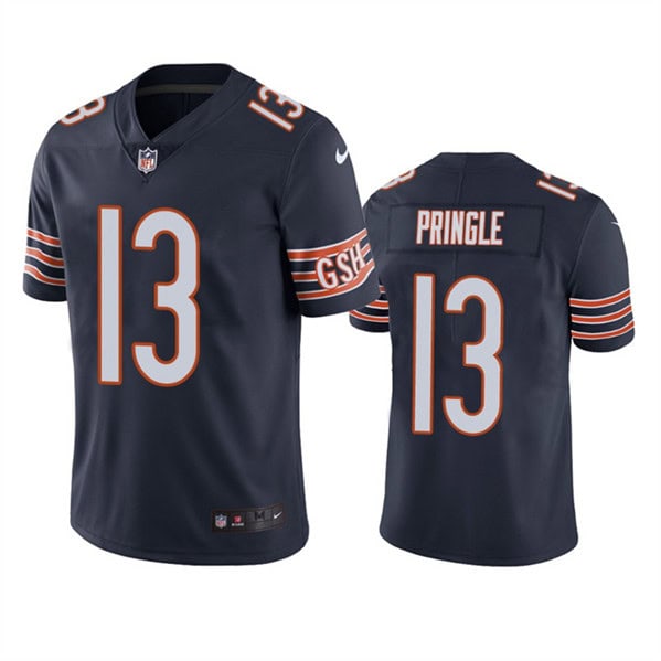 Chicago Bears #13 Byron Pringle Navy Vapor Untouchable Limited Stitched Jersey