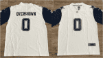 Dallas Cowboys #0 DeMarvion Overshown White Vapor Untouchable Limited Stitched Football Jersey