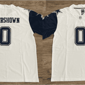 Dallas Cowboys #0 DeMarvion Overshown White Vapor Untouchable Limited Stitched Football Jersey