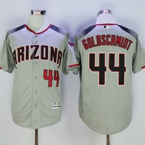 Diamondbacks #44 Paul Goldschmidt Gray Brick New Cool Base Stitched Jersey