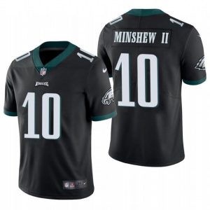 Philadelphia Eagles #10 Gardner Minshew II Black Vapor Untouchable Limited Stitched Jersey