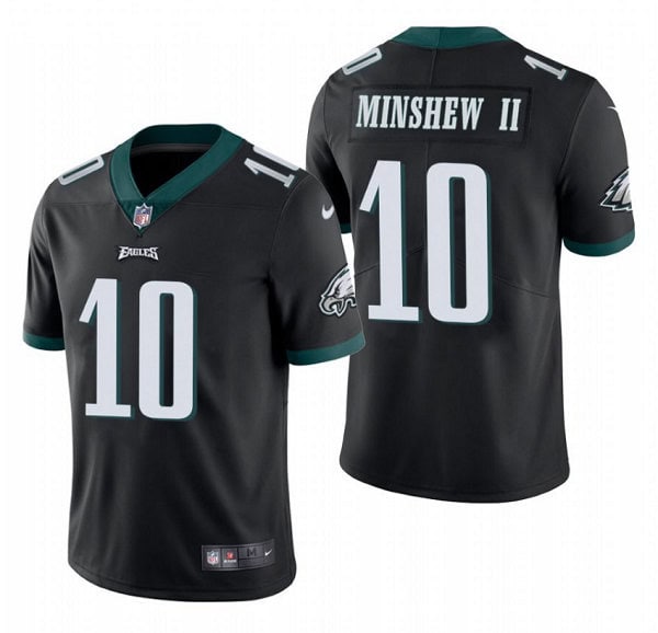 Philadelphia Eagles #10 Gardner Minshew II Black Vapor Untouchable Limited Stitched Jersey