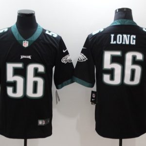 Philadelphia Eagles #56 Chris Long Black Vapor Untouchable Limited Stitched Jersey