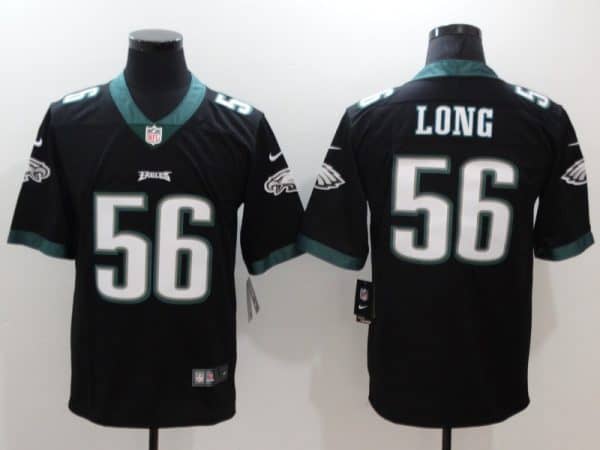 Philadelphia Eagles #56 Chris Long Black Vapor Untouchable Limited Stitched Jersey