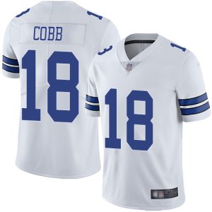 Dallas Cowboys #18 Randall Cobb White Vapor Untouchable Limited Stitched Jersey
