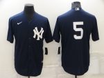 New York Yankees #5 Joe DiMaggio Navy Cool Base Stitched Jersey