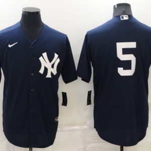 New York Yankees #5 Joe DiMaggio Navy Cool Base Stitched Jersey