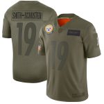 Pittsburgh Steelers #19 JuJu Smith-Schuster 2019 Camo Salute To Service Limited Stitched Jersey.