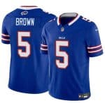 Buffalo Bills #5 Anthony Brown Blue 2024 F.U.S.E. Vapor Untouchable Limited Stitched Jersey