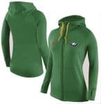 Nike Philadelphia Eagles Full-Zip Performance Hoodie Green