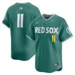 Boston Red Sox #11 Rafael Devers Green 2025 City Connect Limited Stitched Jersey