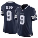 Dallas Cowboys #9 KaVontae Turpin Navy 2023 F.U.S.E. Vapor Untouchable Limited Stitched Jersey