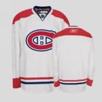 Canadiens Blank Stitched White Jersey