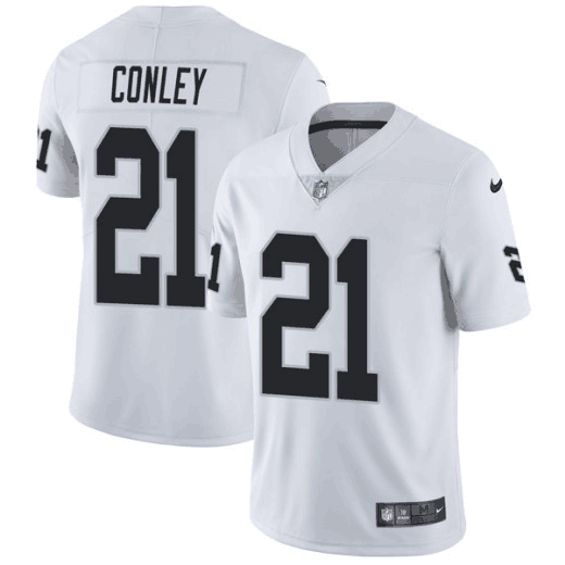 Raiders #21 Gareon Conley White Vapor Untouchable Limited Stitched Jersey