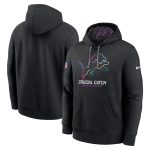 Detroit Lions Black 2024 Crucial Catch Club Pullover Hoodie