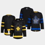 Toronto Maple Leafs Black Blank Alternate Premier Breakaway Reversible StitchedJersey