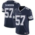 Dallas Cowboys #57 Jack Sanborn Navy 2025 Vapor Untouchable Limited Stitched Jersey