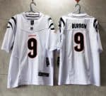 Cincinnati Bengals #9 Joe Burrow White 2023 F.U.S.E. Vapor Untouchable Limited Stitched Jersey