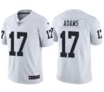 Las Vegas Raiders #17 Davante Adams White Vapor Limited Stitched Jersey