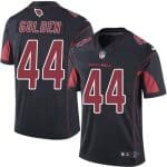 Cardinals #44 Markus Golden Black Stitched Limited Rush Nike Jersey