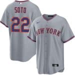 New York Mets #22 Juan Soto Gray 2025 Limited Stitched Jersey