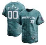 Custom Teal 2023 All-Star Cool Base Stitched Jersey