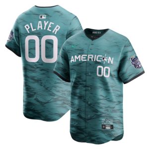 Custom Teal 2023 All-Star Cool Base Stitched Jersey