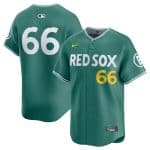 Boston Red Sox #66 Brayan Bello Green 2025 City Connect Limited Stitched Jersey