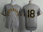 Pirates #18 Neil Walker Grey 1953 Turn Back The Clock Stitched Jersey