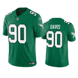 Philadelphia Eagles #90 Jordan Davis Green 2023 F.U.S.E. Vapor Untouchable Stitched Jersey