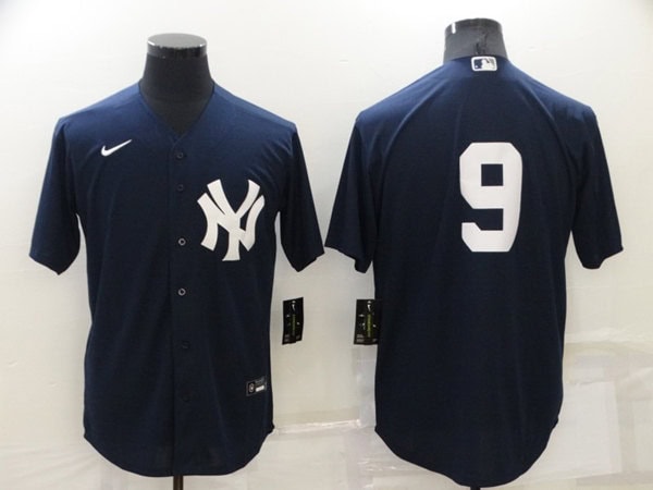 New York Yankees #9 Roger Maris Navy Cool Base Stitched Jersey
