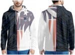 New England Patriots Navy Black White Pullover Hoodie