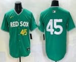 Boston Red Sox #45 Pedro Martinez Green 2025 City Connect Limited Jersey