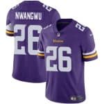 Minnesota Vikings #26 Kene Nwangwu Purple Vapor Untouchable Limited Stitched Jersey