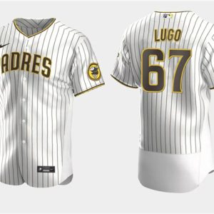 San Diego Padres #67 Seth Lugo White Flex Base Stitched Jersey