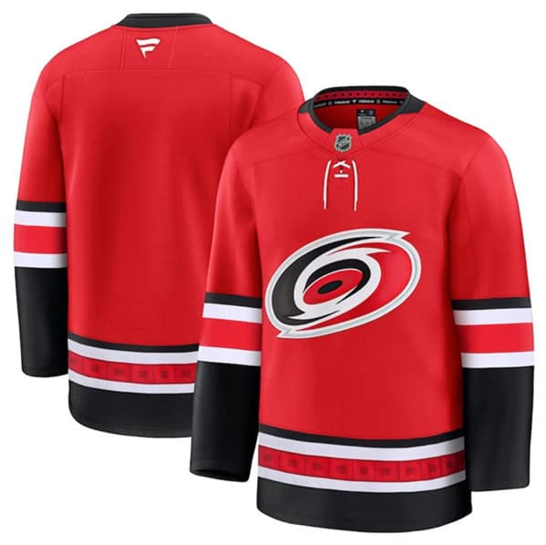 Carolina Hurricanes Blank Red 2024-25 Alternate Stitched Jersey