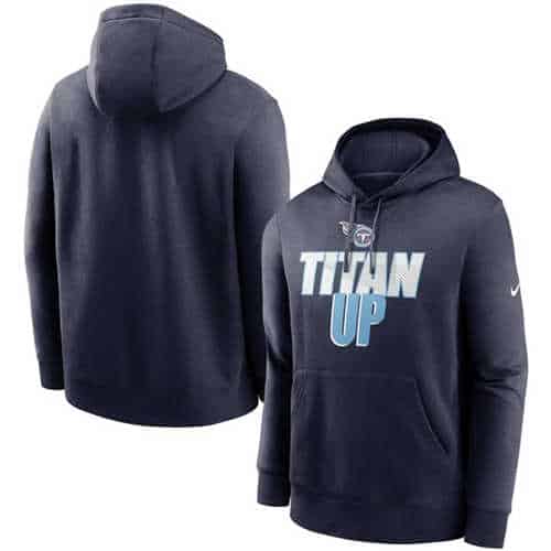 Tennessee Titans Navy Fan Gear Local Club Pullover Hoodie