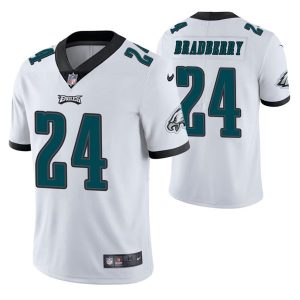 Philadelphia Eagles #24 James Bradberry White Vapor Untouchable Limited Stitched Jersey