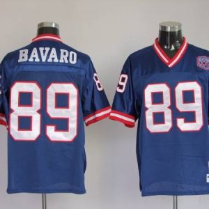 Mitchell And Ness Giants #89 Mark Bavaro Stitched Blue Jersey