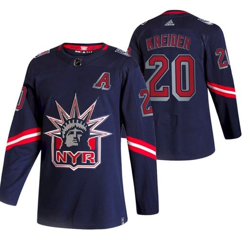 Rangers #20 Chris Kreider Stitched Jersey